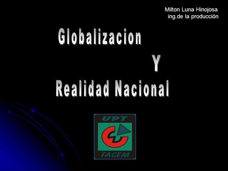 Milton Luna Hinojosa ing.de la producción. El apartheid fue una serie de actos de racismo practicado en Sudáfrica por muchos años 1948 que tomó forma.