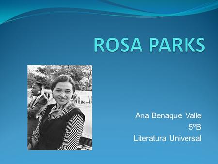 Ana Benaque Valle 5ºB Literatura Universal. ÍNDICE 1. Derechos civiles y actividad política 2. Incidente de 1994 3. Demanda contra OutKast 4. Incidente.