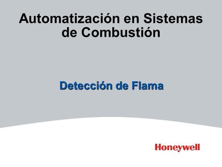 Automatización en Sistemas de Combustión