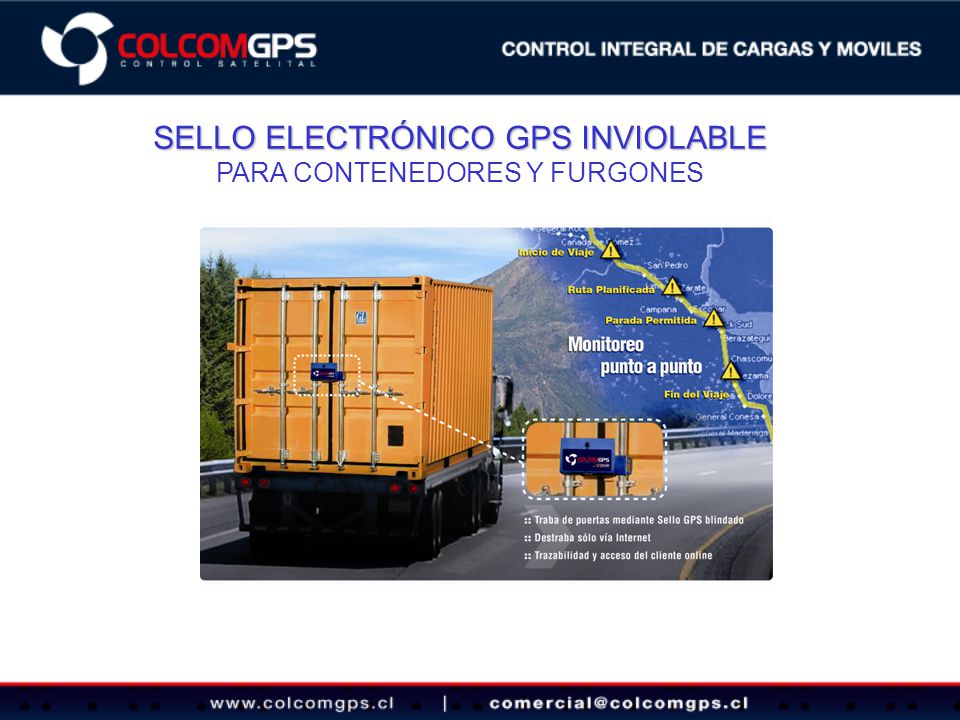 SELLO ELECTRÓNICO GPS INVIOLABLE - ppt descargar