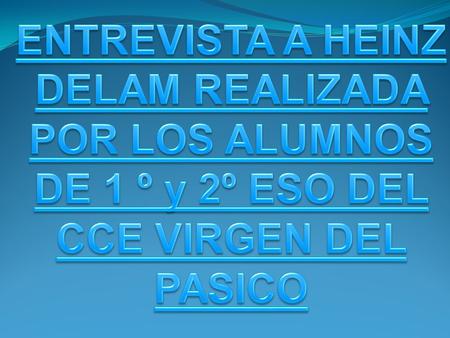 PREGUNTAS HECHAS POR LOS ALUMNOS 1.- Usted empezó a escribir pasados unos años de su regreso del Congo ¿Cuándo despierta su vocación literaria? 2.- Durante.