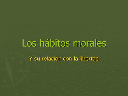 Y su relación con la libertad