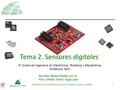 Tema 2. Sensores digitales