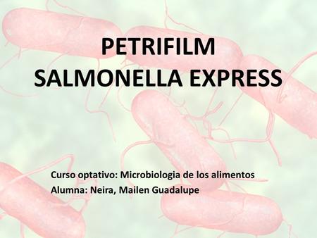 PETRIFILM SALMONELLA EXPRESS