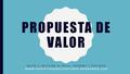 PROPUESTA DE VALOR GRUPO 2: ADICCIÓN AL MÓVIL, INTERNET Y POSTUREO WWW.LASVICTIMASDELPOSTUREO.WORDPRESS.COM.