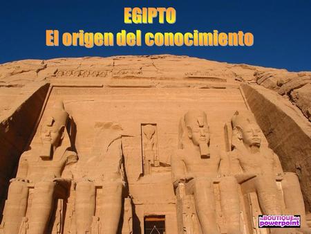 En Tierras sagradas del Nilo del Rayo Egipcio…