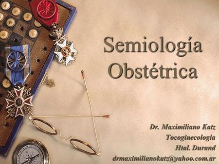 Semiología Obstétrica