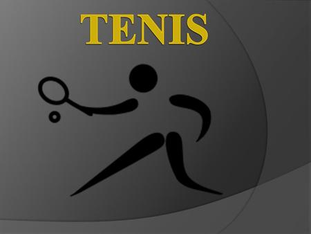 Historia del tenis  Los orígenes se remontan al siglo XIV en Francia. Al principio se jugaba con la mano (jeu de paume) utilizando un guante de cuero.