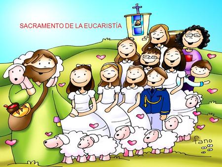 SACRAMENTO DE LA EUCARISTÍA. Gloria a Dios (2) Gloria al Padre, A Él le sea la gloria. Aleluya amén. (2) Gloria a Dios (2) Gloria al Hijo, A Él.