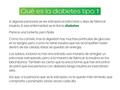 SÍNTOMAS: Sudoración Palidez Hambre Taquicardia Cansancio Temblor Dolor de cabeza Visión borrosa Debilidad Confusión Irritabilidad.
