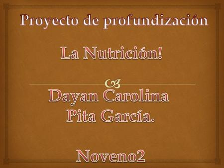   La nutrición es principalmente el aprovechamiento de los nutrientes, manteniendo el equilibrio homeostático del organismo a nivel molecular y macro-sistémico,