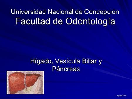 Universidad Nacional de Concepción Facultad de Odontología