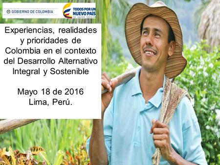 PERÍODO EXTRAORDINARIO DE SESIONES DE LA ASAMBLEA GENERAL DE LAS NACIONES UNIDAS SOBRE DROGAS – UNGASS 2016 Nueva York, 18 – 19 de abril de 2016 Nueva.
