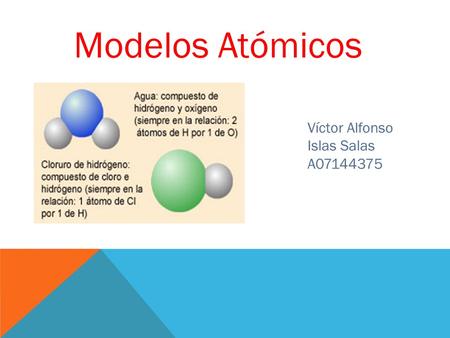 Modelos Atómicos Víctor Alfonso Islas Salas A07144375.