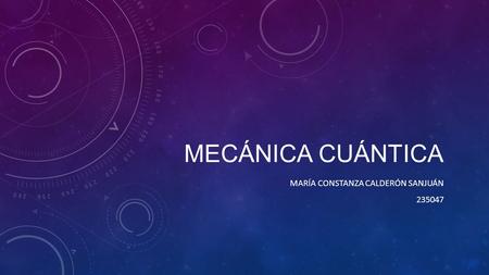 María Constanza calderón Sanjuán