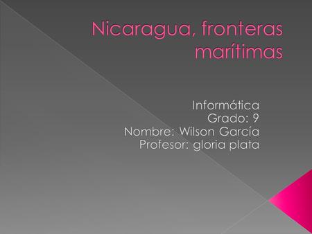 Que es la problemática: La controversia territorial y de delimitación marítima entre Colombia y Nicaragua (oficialmente: Caso concerniente a la disputa.