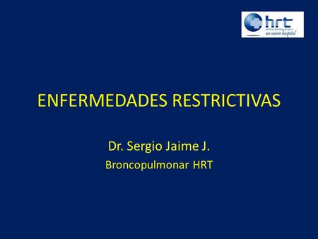 ENFERMEDADES RESTRICTIVAS