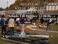REGATA DE KAYAK AVENTURA RIO DE LA PLATA Sabado 3 de Octubre 12:00 Hs PERU BEACH, Elcano 794, Acassuso, Bs. As. PERU BEACH, Elcano 794, Acassuso, Bs. As.