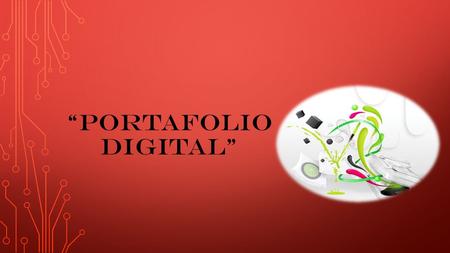 “portafolio digital”.
