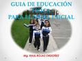 GUIA DE EDUCACIÓN FISICA PARA EL NIVEL INICIAL