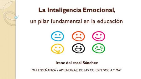 La Inteligencia Emocional, un pilar fundamental en la educación