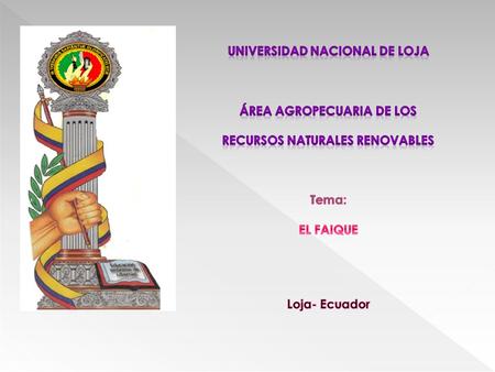 Universidad Nacional de Loja