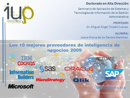 Los 10 mejores proveedores de inteligencia de negocios 2009