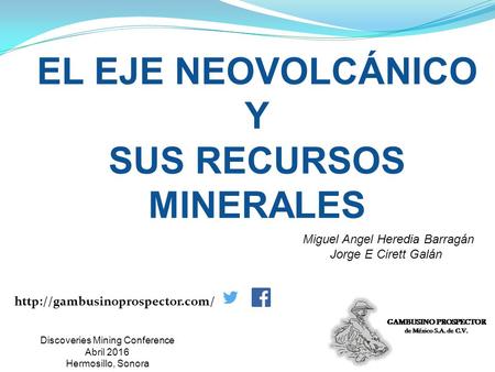 SUS RECURSOS MINERALES