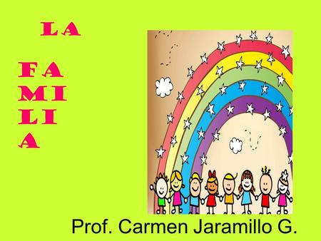 Prof. Carmen Jaramillo G.