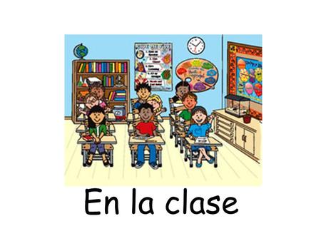 H. Stanistreet En la clase. H. Stanistreet Un lápiz.