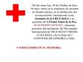 Tal día como hoy, 30 de Octubre de hace 96 años, moría en la residencia de ancianos de Heiden (Suiza), en la satisfacción del reconocimiento internacional.