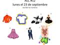 ALC #12 lunes el 23 de septiembre escribe los números 1 2 3 4 5 6 7.
