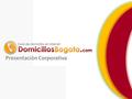 Presentación Corporativa.  En 2008 DomiciliosBogota.com nace como la necesidad de consolidar el vínculo digital entre el.