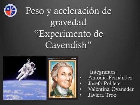 Peso y aceleración de gravedad “Experimento de Cavendish”