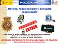 Móviles, redes sociales y consumo responsable I.A.A.P, Salón de Actos AVEMPACE, Ed. Dirección Gerencia SALUD, Plaza de la Convivencia, nº 2, Zaragoza Miércoles,