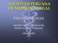 Médico Legista - Psiquiatra