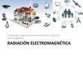 RADIACIÓN ELECTROMAGNÉTICA Comprender y explicar las características de la radiación electromagnética.