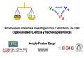 Segunda fase 28 abril 2015 Sergio Pastor Carpi N eff m m e   e    Promoción interna a Investigadores Científicos de OPI Especialidad: Ciencia y Tecnologías.