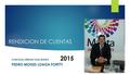 RENDICION DE CUENTAS CONCEJAL URBANO GAD MANTA 2015 PEDRO MOISES LOAIZA FORTTY.