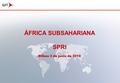 ÁFRICA SUBSAHARIANA SPRI Bilbao 3 de junio de 2010.