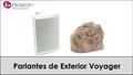 Parlantes de Exterior Voyager. Agenda Diseño Modelos Vender Voyager.