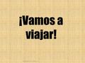 ¡Vamos a viajar! Capítulo 10 (libro 1). ¿ Por o Para ? In English, both “por” and “para” (often) mean “_____________” Por vs. Para 1. Regla = ______ Traducción.