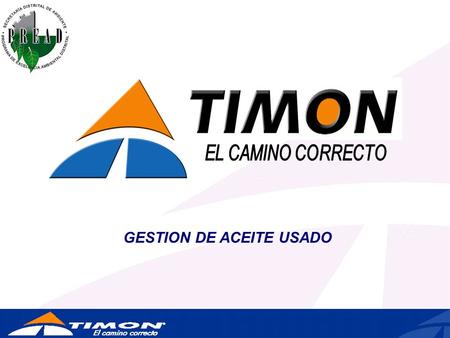 GESTION DE ACEITE USADO