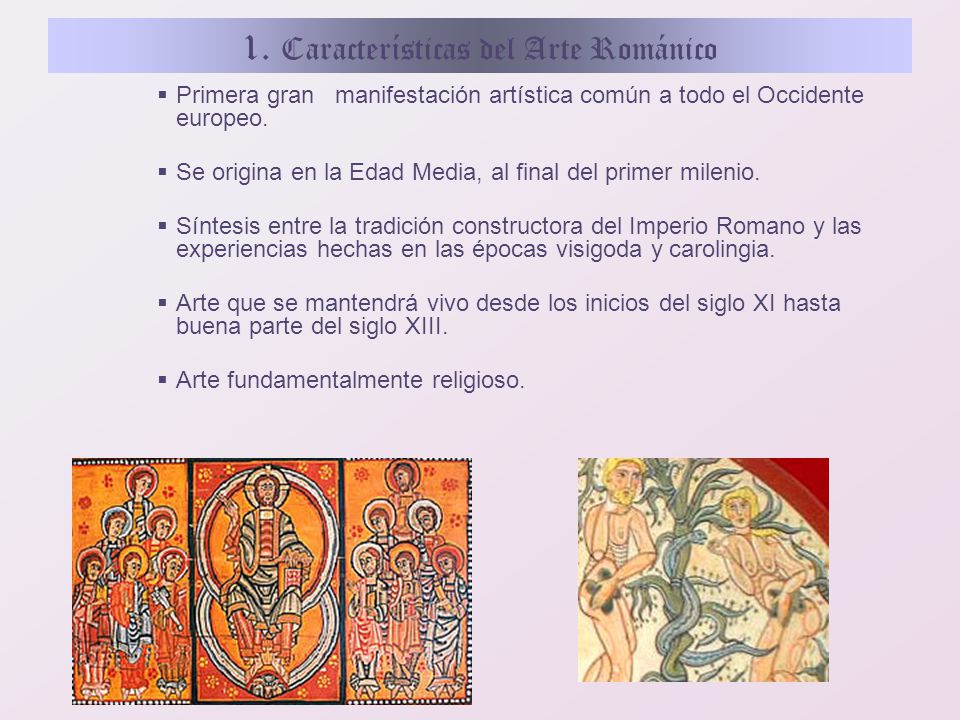 1. Características del Arte Románico - ppt video online descargar