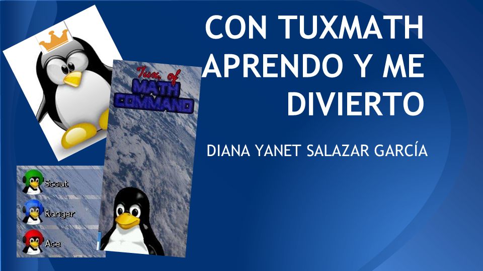 DESCARGAR E INSTALAR TUXMATH 