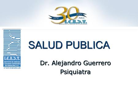 Dr. Alejandro Guerrero Psiquiatra