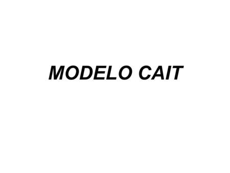 MODELO CAIT.