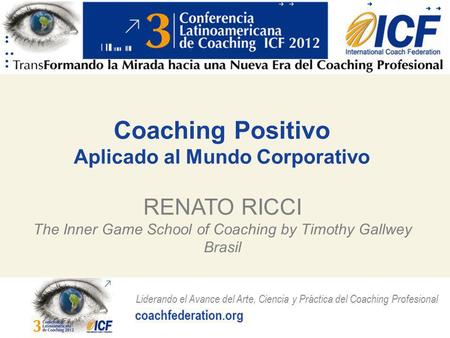 Coaching Positivo Aplicado al Mundo Corporativo