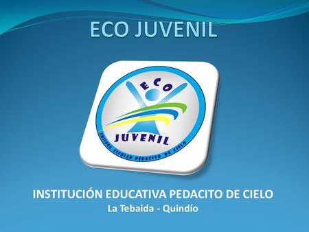 INSTITUCIÓN EDUCATIVA PEDACITO DE CIELO