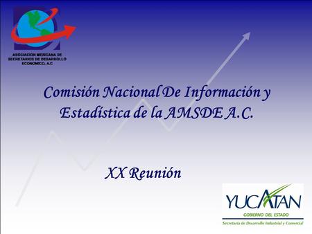 Comisión Nacional De Información y Estadística de la AMSDE A.C. XX Reunión.